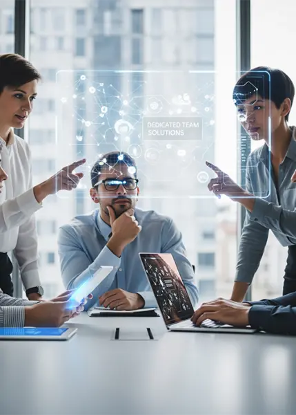 dedicated team solution image